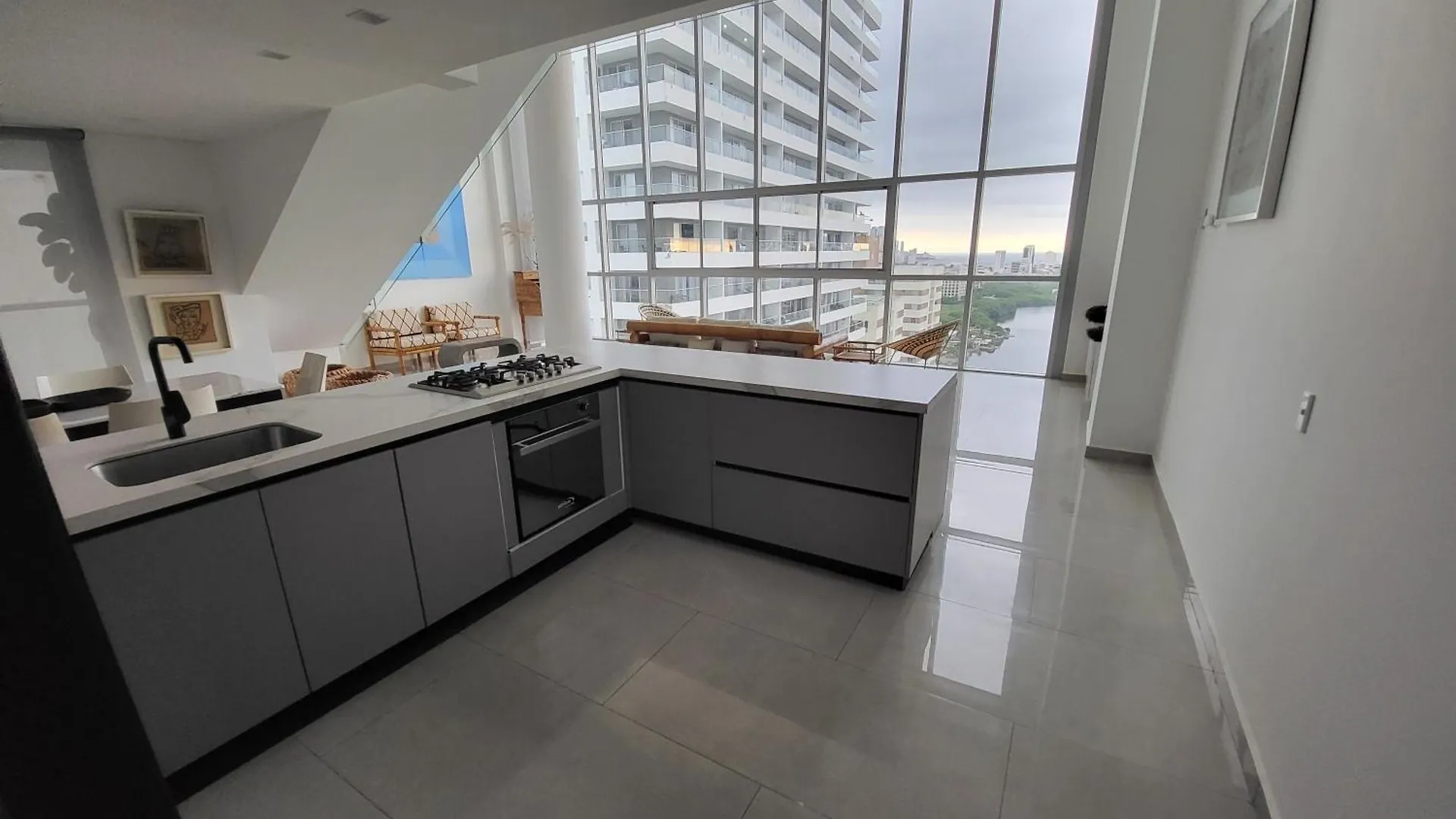 Duplex Vista Al Mar Y Centro Apartman Cartagena 0*,  Kolumbia